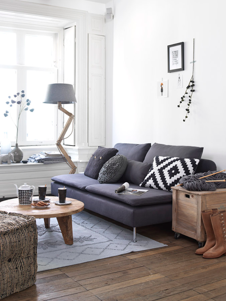 Decora con gris. Estilo y elegancia con una tonalidad fria. ¿Te atreves?