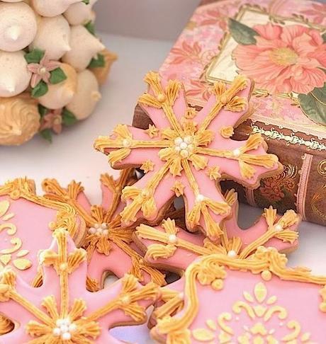 Galleta de Navidad usando la punta estrella No. 14