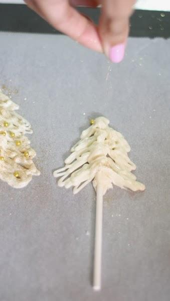 Arbolitos de chocolate