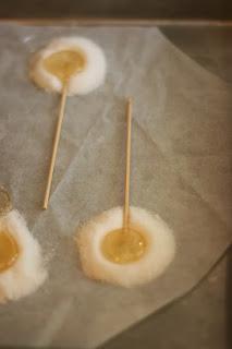 Paletas de jengibre y de guayaba