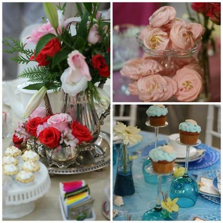 Tarde de té 2013, uso de stencil en galletas