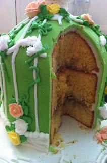 Tarde de té 2013, uso de stencil en galletas