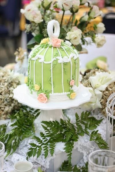 Tarde de té 2013, uso de stencil en galletas