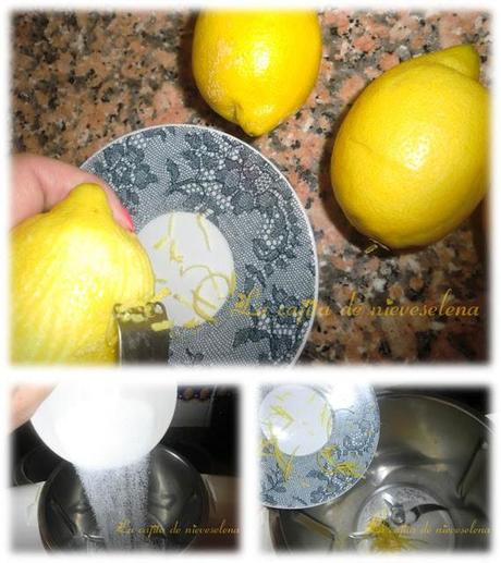 Tiramisú de limón
