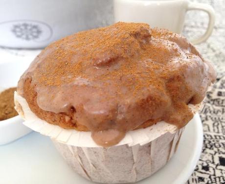 recetas delikatissen receta de aprovechamiento plátanos postres rápidos caseros muffins de plátano receta muffins con frutas caseras glaseado de canela receta blog de recetas postres faciles 