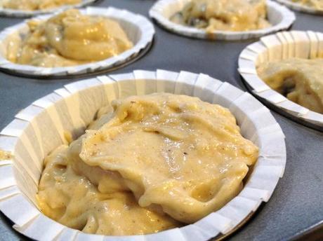 recetas delikatissen receta de aprovechamiento plátanos postres rápidos caseros muffins de plátano receta muffins con frutas caseras glaseado de canela receta blog de recetas postres faciles 