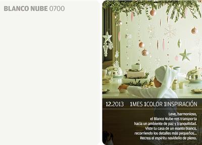 Diciembre: 1 mes 1 color