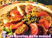 Receta Cerdo lentejas