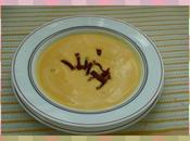 Crema calabaza crujiente jamón