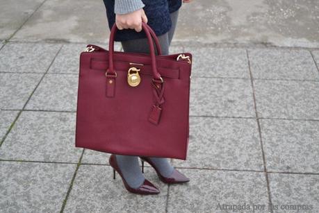 AZUL, GRIS Y GRANATE