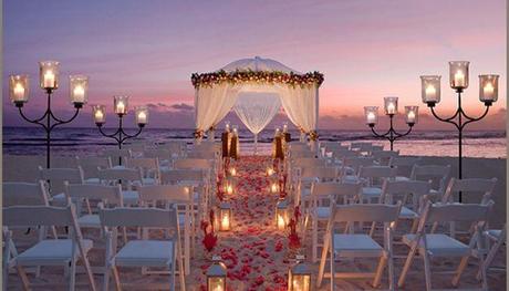 decoracion de boda en la playa