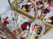 Pétalos rosa: color alegría enlace