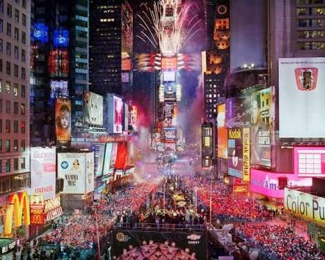 Times Square !!! la fiesta de fin de año vista por medio mundo!!!!