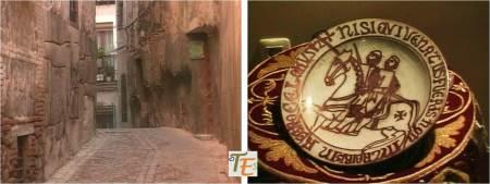 Calle e Iglesia de San Miguel “el alto”, Cueva de la Casa del Duende y Barrio de los Templarios