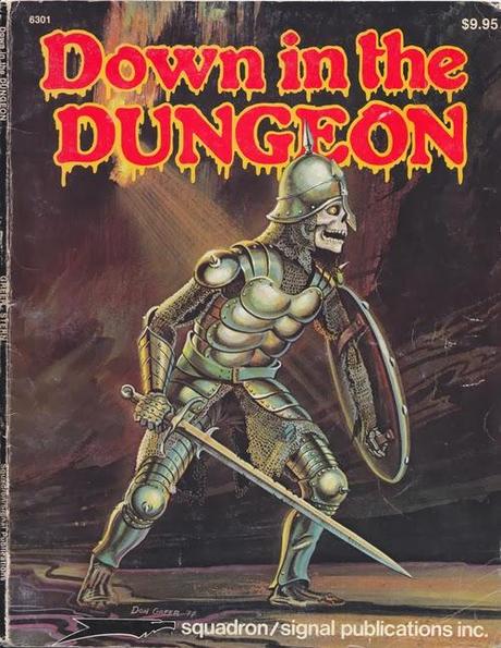 Un dungeon ilustrado de hace 33 años