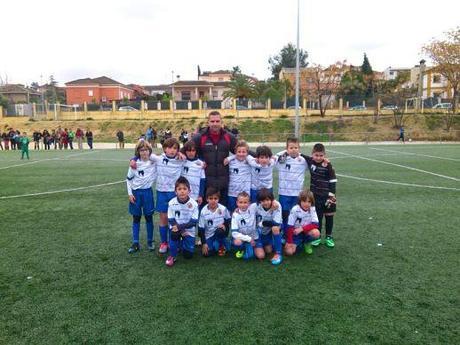 El San Alberto Magno gana al CD David Castedo 3 B 4-7 Equipo del San Alberto Magno Benjamín de Segunda Provincial grupo 9.