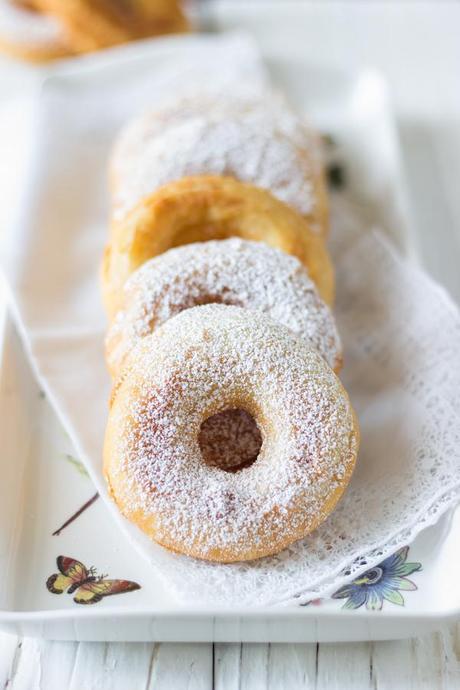 Homemade Donuts without egg, Donuts caseros sin huevo, Monsabor