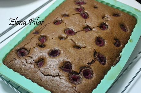 Brownies con Frambuesas