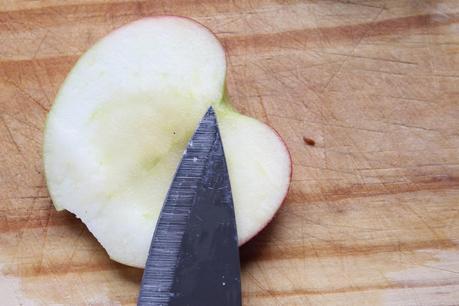 Ensalada cisne de manzana y paso paso