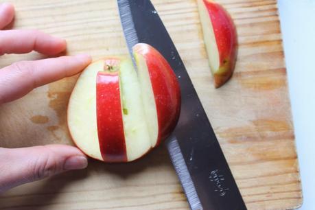 Ensalada cisne de manzana y paso paso