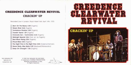 FRIDAY NIGHT LIVE (16): Creedence Clearwater Revival - Royal Albert Hall, Londres, 14/04/1970