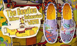 Vans lanza unas zapatillas inspiradas por el 'Yellow Submarine' de los Beatles