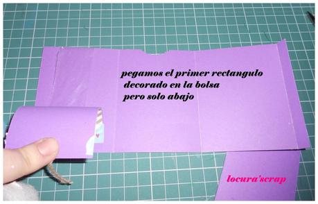 El paso a paso de la tarjeta mini álbum