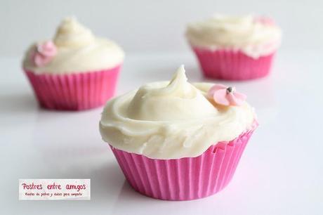 Cupcakes de vainilla de Magnolia Bakery