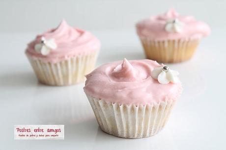 Cupcakes de vainilla de Magnolia Bakery