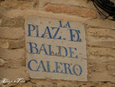 Azulejos y Placas de las calles de Toledo