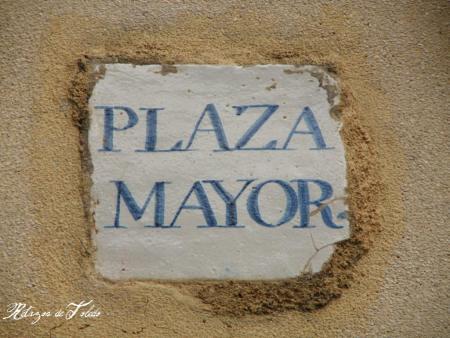 Azulejos y Placas de las calles de Toledo