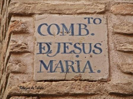 Azulejos y Placas de las calles de Toledo