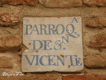 Azulejos y Placas de las calles de Toledo