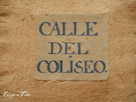 Azulejos y Placas de las calles de Toledo