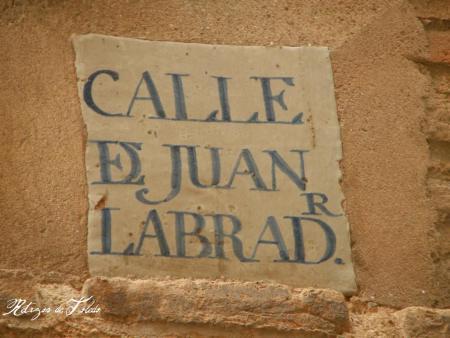 Azulejos y Placas de las calles de Toledo