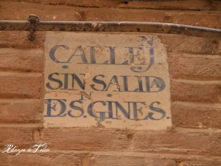 Azulejos y Placas de las calles de Toledo