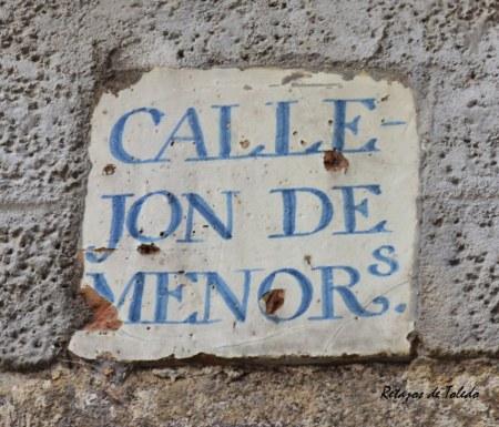 Azulejos y Placas de las calles de Toledo