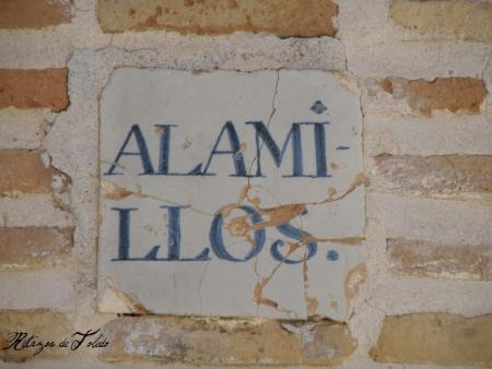 Azulejos y Placas de las calles de Toledo