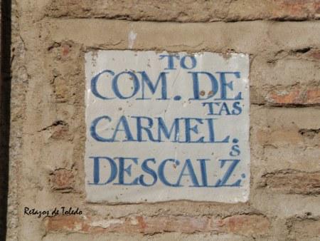 Azulejos y Placas de las calles de Toledo