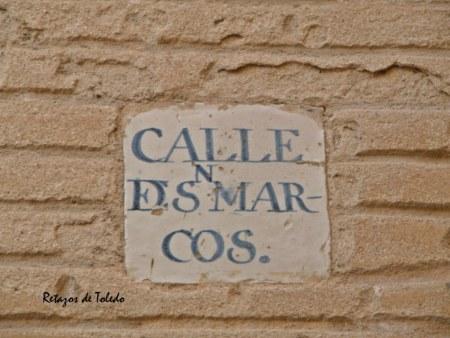 Azulejos y Placas de las calles de Toledo
