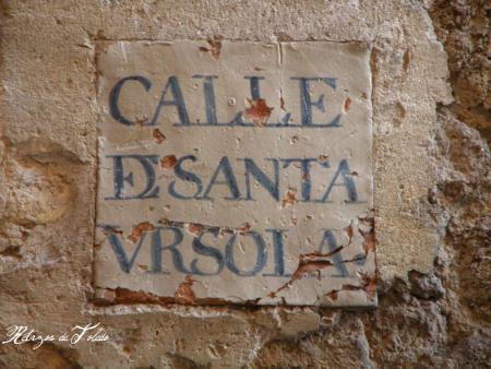 Azulejos y Placas de las calles de Toledo