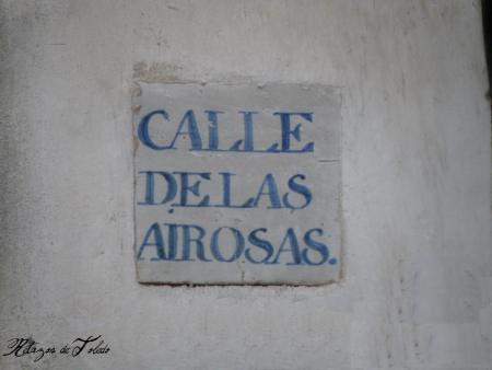 Azulejos y Placas de las calles de Toledo