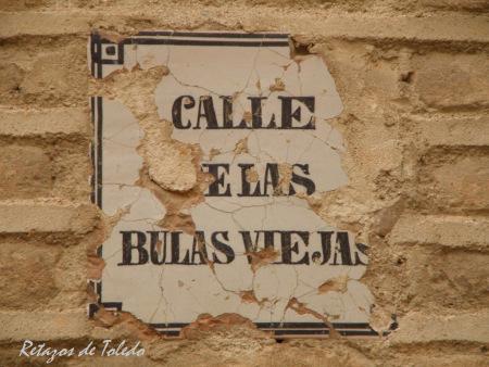 Azulejos y Placas de las calles de Toledo