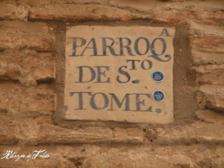 Azulejos y Placas de las calles de Toledo