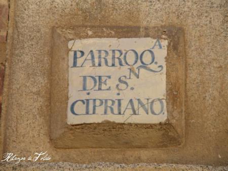 Azulejos y Placas de las calles de Toledo