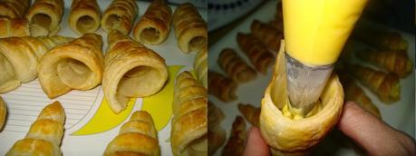 CONOS Y CANUTILLOS DE HOJALDRE Y CREMA