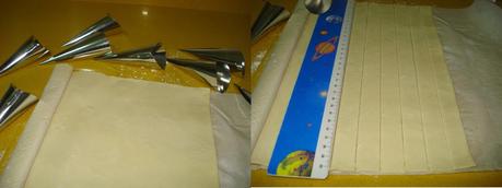 CONOS Y CANUTILLOS DE HOJALDRE Y CREMA