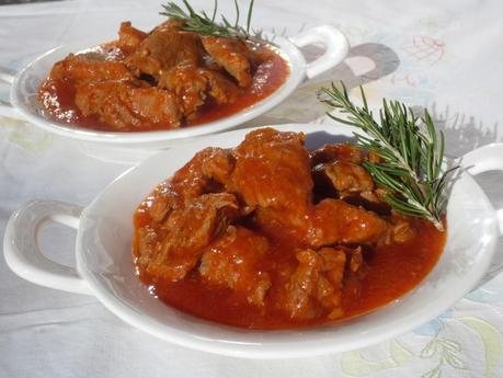 Ternera con tomate olla GM