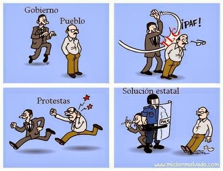 La revolución comienza en Gamonal: “Nos robaron hasta el miedo”.