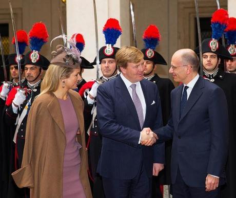 La reina Máxima en Italia